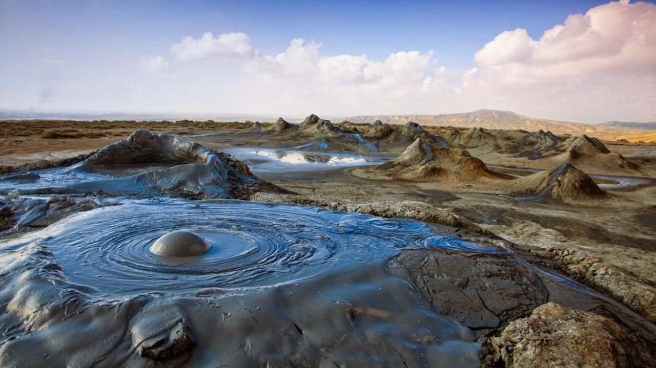 The Mud Volcanoes of Azerbaijan — Where the Earth Breathes